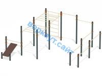 Спортивный комплекс воркаут ВС-50 в Мариуполе Спортивный комплекс воркаут ВС-50 в Мариуполе