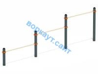 Каскад турников тройной ВС-6 в Мариуполе Каскад турников тройной ВС-6 в Мариуполе