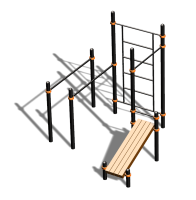 Спортивный комплекс воркаут ВС-98 в Мариуполе
