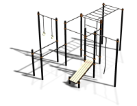 Спортивный комплекс воркаут ВС-68 в Мариуполе