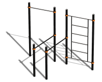Спортивный комплекс воркаут ВС-149 в Мариуполе Спортивный комплекс воркаут ВС-149 в Мариуполе