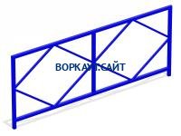 Ограждение площадки МАФ 5001 в Мариуполе