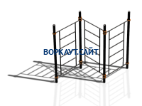 Спортивный комплекс воркаут ВС-80 в Мариуполе