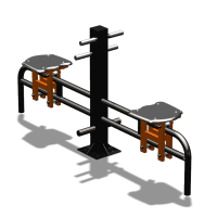 Уличный тренажер  "Каталка двойная"   УТ215 в Мариуполе