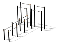 Спортивный комплекс воркаут ВС-127 в Мариуполе