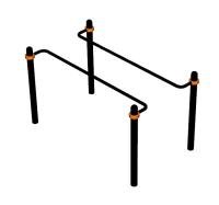 Спортивный комплекс воркаут ВС-180 в Мариуполе