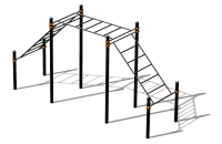 Спортивный комплекс воркаут ВС-192 в Мариуполе