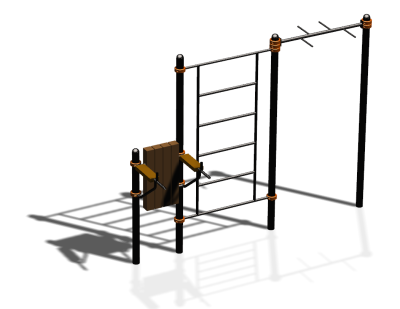 Спортивный комплекс воркаут ВС-142 в Мариуполе
