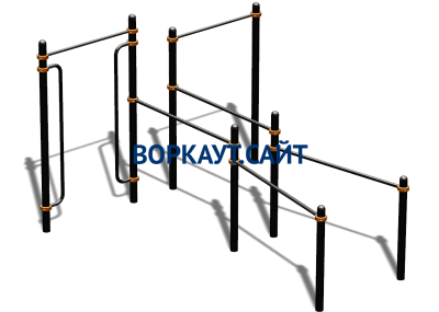 Спортивный комплекс воркаут ВС-197 в Мариуполе