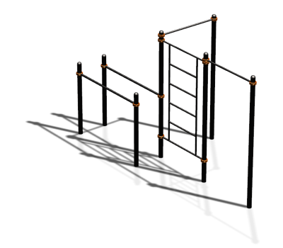 Спортивный комплекс воркаут ВС-107 в Мариуполе