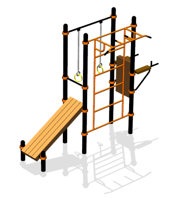 Спортивный комплекс воркаут ВС-78 в Мариуполе