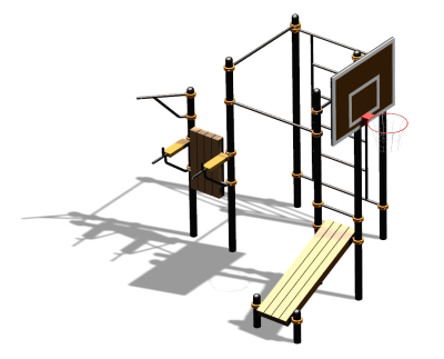 Спортивный комплекс воркаут ВС-94 в Мариуполе