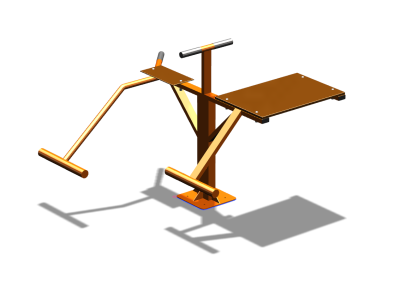 Уличный тренажер "Пресс Гиперэкстензия" УТ327 в Мариуполе