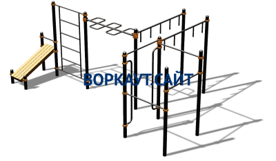 Спортивный комплекс воркаут ВС-195 в Мариуполе
