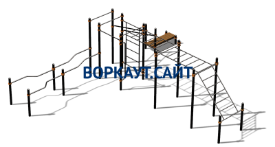 Спортивный комплекс воркаут ВС-199 в Мариуполе