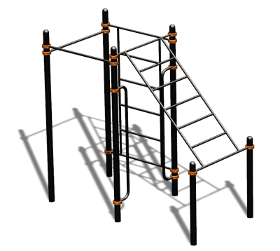 Спортивный комплекс воркаут ВС-193 в Мариуполе