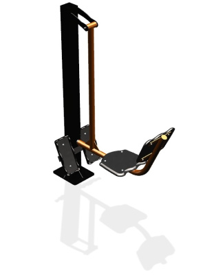 Уличный тренажер "Жим ногами одинарный" УТ 110 в Мариуполе Уличный тренажер "Жим ногами одинарный" УТ 110 в Мариуполе