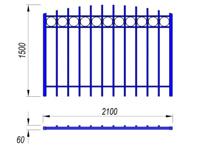 Ограждение спортивной площадки МАФ 5005 в Мариуполе