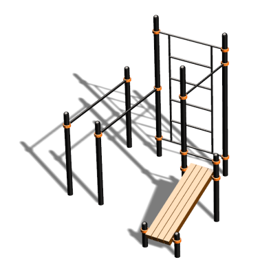 Спортивный комплекс воркаут ВС-98 в Мариуполе