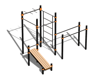 Спортивный комплекс воркаут ВС-91 в Мариуполе