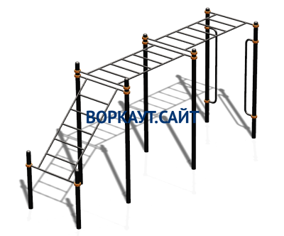 Спортивный комплекс воркаут ВС-190 в Мариуполе