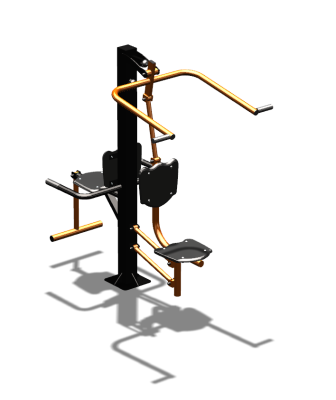 Уличный тренажер "Верхняя тяга Флекс" УТ325 в Мариуполе