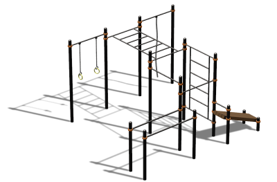 Спортивный комплекс воркаут ВС-89 в Мариуполе