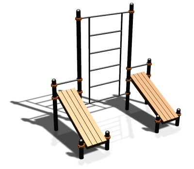 Спортивный комплекс воркаут ВС-128 в Мариуполе