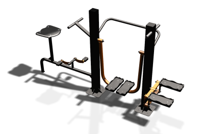 Уличный тренажер "Вело Шагомер Степпер" УТ334 в Мариуполе