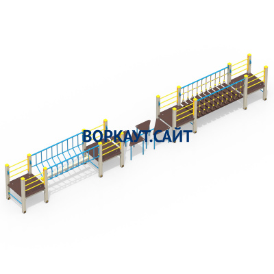 Детский спортивный комплекс Двойной мостик ДСК 3115 в Мариуполе