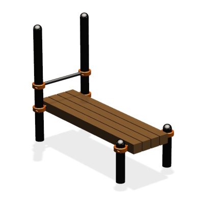 Спортивный комплекс воркаут ВС-62 в Мариуполе