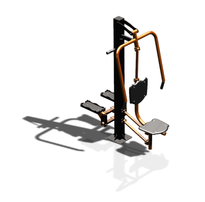 Уличный тренажер "Жим от груди Степпер" УТ342 в Мариуполе