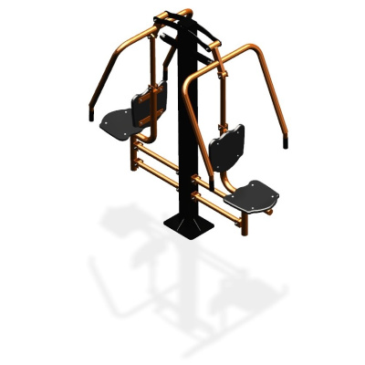 Уличный тренажер  "Жим от груди двойной" УТ204 в Мариуполе