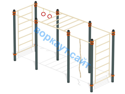 Воркаут комплекс гимнастический  ВС-24 в Мариуполе