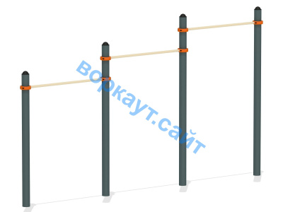 Турник тройной ВС-4 в Мариуполе