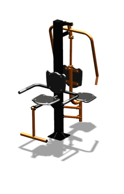 Уличный тренажер "Жим от груди Флекс" УТ324 в Мариуполе