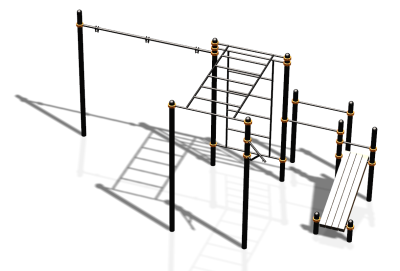Спортивный комплекс воркаут ВС-87 в Мариуполе