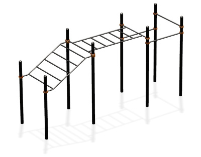 Спортивный комплекс воркаут ВС-53 в Мариуполе