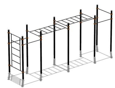 Спортивный комплекс воркаут ВС-75 в Мариуполе