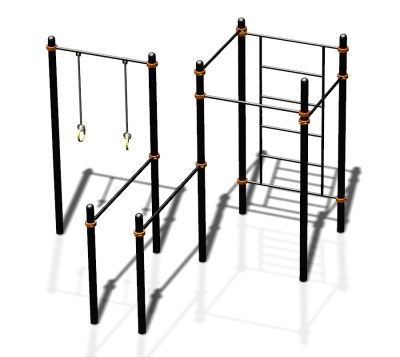 Спортивный комплекс воркаут ВС-110 в Мариуполе