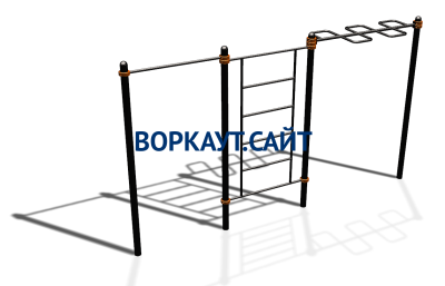 Спортивный комплекс воркаут ВС-129 в Мариуполе