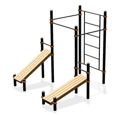 Спортивный комплекс воркаут ВС-42 в Мариуполе