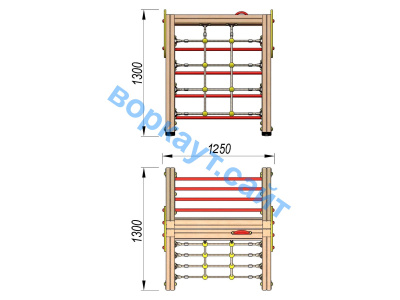 Детский спортивный комплекс ДСК 3201 в Мариуполе