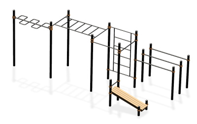 Спортивный комплекс воркаут ВС-57 в Мариуполе