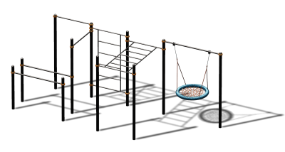 Спортивный комплекс воркаут ВС-105 в Мариуполе