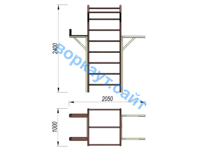 Детский спортивный комплекс 3 в 1 ДСК 3103 в Мариуполе