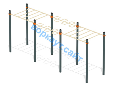 Воркаут комплекс рукоходов ВС-22 в Мариуполе