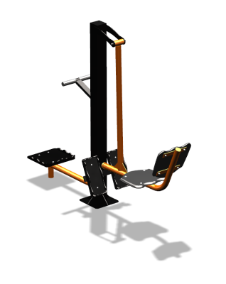 Уличный тренажер "Жим ногами Твистер" УТ305 в Мариуполе