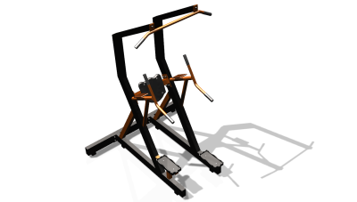 Силовой уличный тренажер  "Комбинированный станок"  УТ416 в Мариуполе