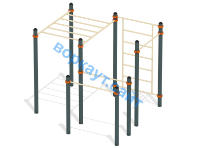 Спортивный комплекс воркаут ВС-48 в Мариуполе